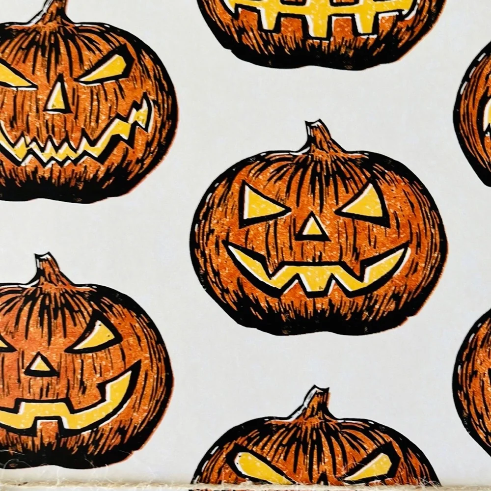 Pottery Barn Jack O'Lantern Cork Placemats